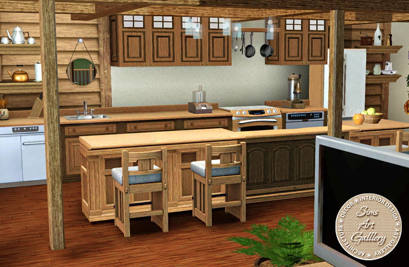 Ideas For Building Houses In The Sims 3 Chalet Style